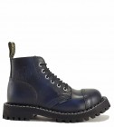 Botas Steel 6 Ojales Azul Envejecido