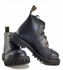 Botas Steel 6 Ojales Azul Envejecido