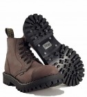 Botas Steel 6 Ojales Marrón