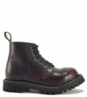 Botas Steel 6 Ojales  Burdeos Envejecido