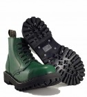 Botas Steel 6 Ojales Verde