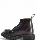 Botas Steel 6 Ojales Naranjas Envejecido