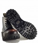 Botas Steel 6 Ojales Naranjas Envejecido