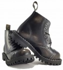Botas Steel 6 Ojales Blanco Envejecido