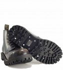 Botas Steel 6 Ojales Blanco Envejecido