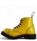 Botas Steel 6 Ojales Amarillo