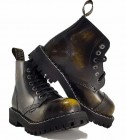 Botas Steel 6 Ojales Amarillo Envejecido