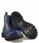 Botas Steel 8 Ojales Azul