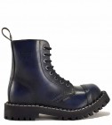 Botas Steel 8 Ojales Azul Envejecido