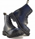 Botas Steel 8 Ojales Azul Envejecido