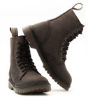Botas Steel 8 Ojales Marrón No Cap