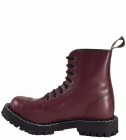Botas Steel 8 Ojales Burdeos 