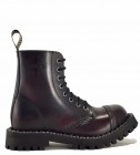 Botas Steel 8 Ojales Burdeos Envejecido