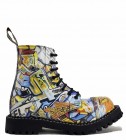 Botas Steel 8 Ojales Graffiti