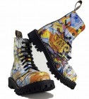 Botas Steel 8 Ojales Graffiti