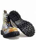 Botas Steel 8 Ojales Graffiti
