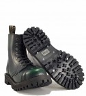 Botas Steel 8 Ojales Verde Envejecido