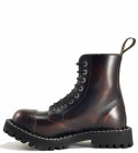 Botas Steel 8 Ojales Naranjas Envejecido