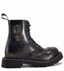 Botas Steel 8 Ojales Blanco Envejecido