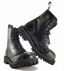 Botas Steel 8 Ojales Blanco Envejecido