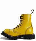 Botas Steel 8 Ojales Amarillo