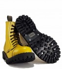 Botas Steel 8 Ojales Amarillo