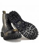 Botas Steel 8 Ojales Amarillo Envejecido