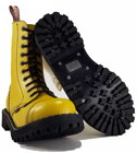 Botas Steel 10 Ojales Amarillo