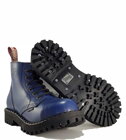 Botas Steel 6 Ojales Azul