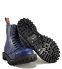 Botas Steel 8 Ojales Azul