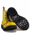 Botas Steel 8 Ojales Amarillo