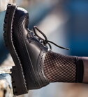 Zapatos Steel 4 Ojales Alcapone Negro