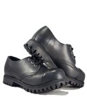 Zapatos Steel 3 Ojales Negro BO