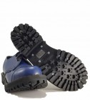 Zapatos Steel 3 Ojales Azul