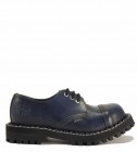 Zapatos Steel 3 Ojales Azul Envejecido