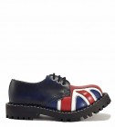 Zapatos Steel 3 Ojales Bandera Británica
