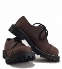 Zapatos Steel 3 Ojales Marrón