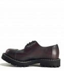 Zapatos Steel 3 Ojales Burdeos Envejecido