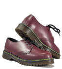 Zapatos Steel 3 Ojales Burdeos Sin Punta de Acero