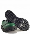 Zapatos Steel 3 Ojales Verde