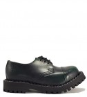 Zapatos Steel 3 Ojales Verde Envejecido