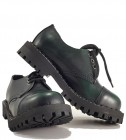 Zapatos Steel 3 Ojales Verde Envejecido