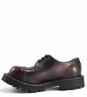Zapatos Steel 3 Ojales Naranjas Envejecido
