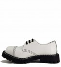 Zapatos Steel 3 Ojales Blanco