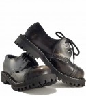 Zapatos Steel 3 Ojales Blanco Envejecido