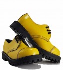 Zapatos Steel 3 Ojales Amarillo