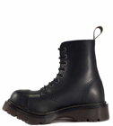 Botas Steel 8 Ojales Negro Air