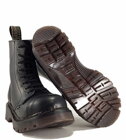 Botas Steel 8 Ojales Negro Air