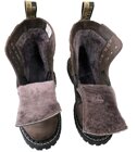 Botas Steel 8 Ojales Maronnes Aislados