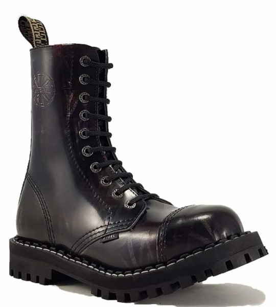 Botas Steel 10 Ojales UK Rub Off